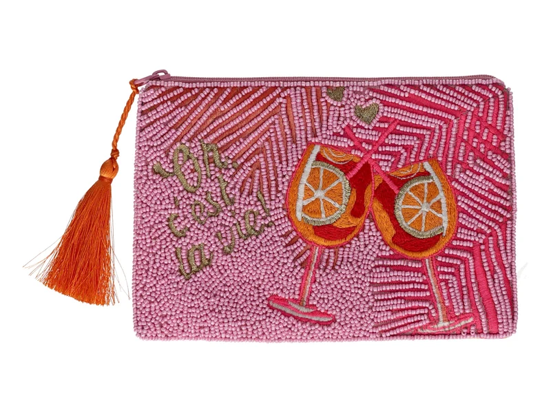 Giftcompany Elodie Kosmetiktasche M Oh c'est la vie pink 19cm