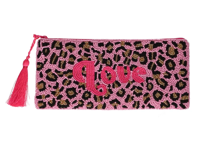 Giftcompany Elodie Kosmetiktasche L Love rosa 10cm