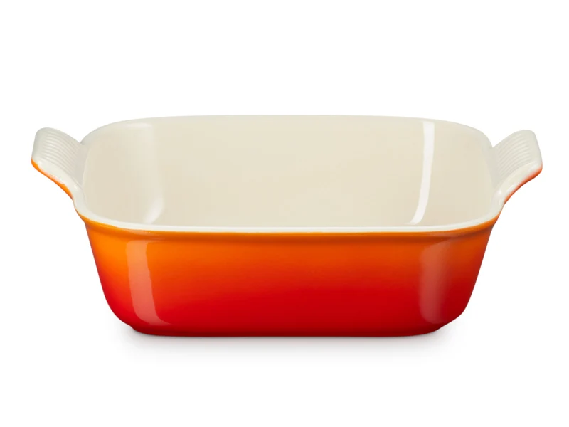 Le Creuset Auflaufform Tradition quadratisch ofenrot 23cm