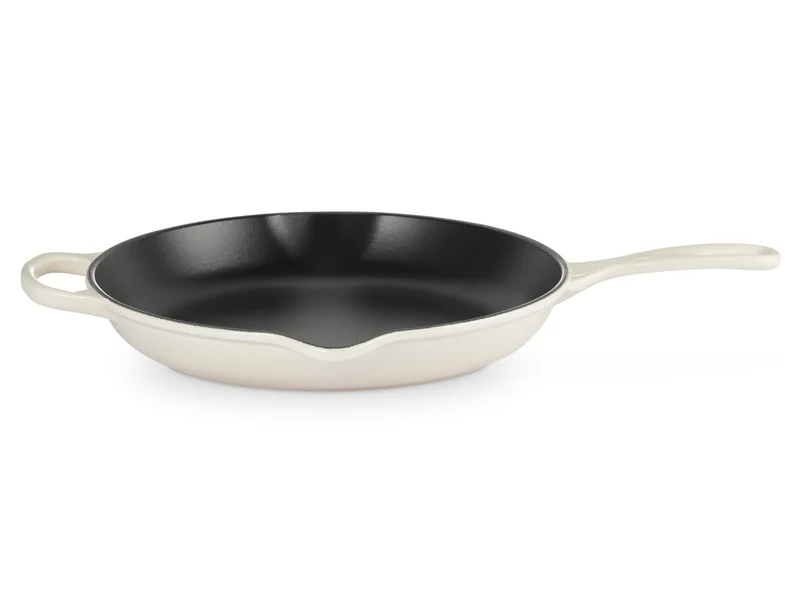 Le Creuset Brat- und Servierpfanne Signature rund meringue 30cm