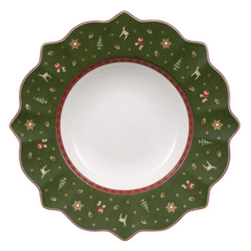 Villeroy & Boch Toy's Delight Suppenteller grün 26 cm