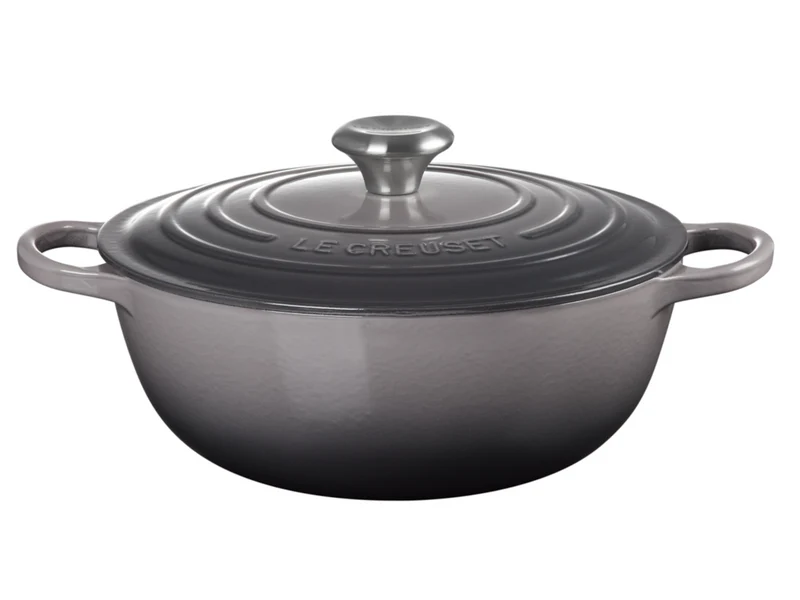 Le Creuset Bräter La Marmite Signature rund flint 28cm