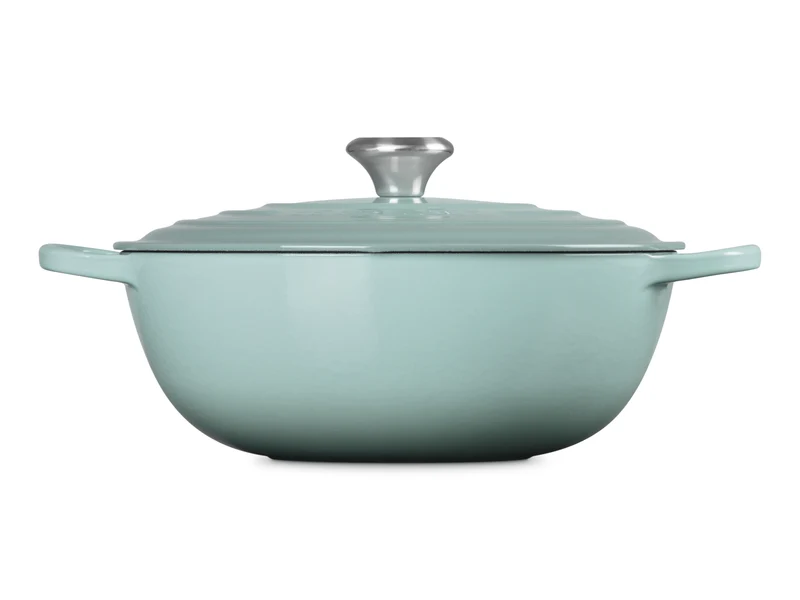Le Creuset Bräter La Marmite Signature rund sea salt 28cm