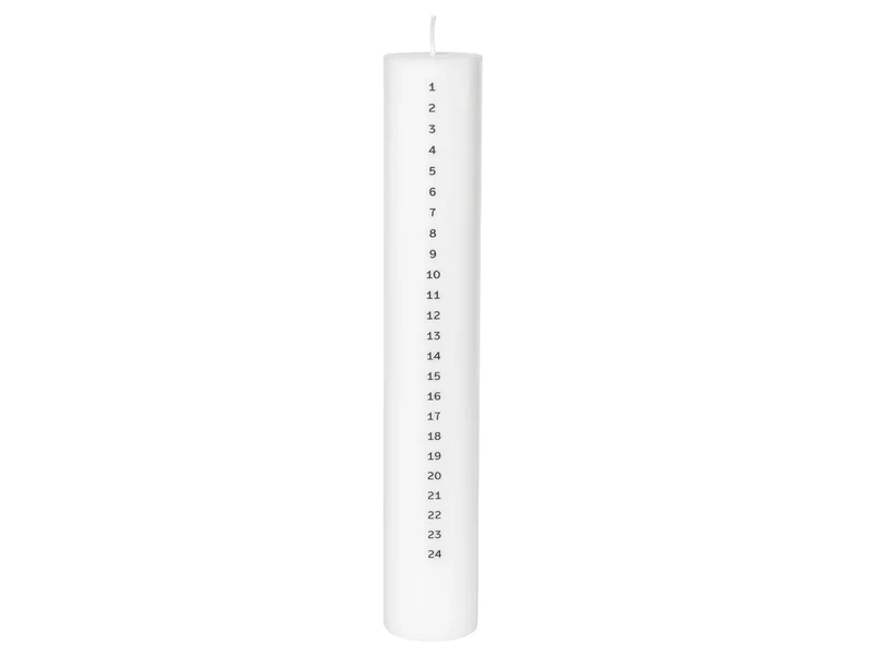 Broste Copenhagen Eco Kalenderlicht weiß 30cm