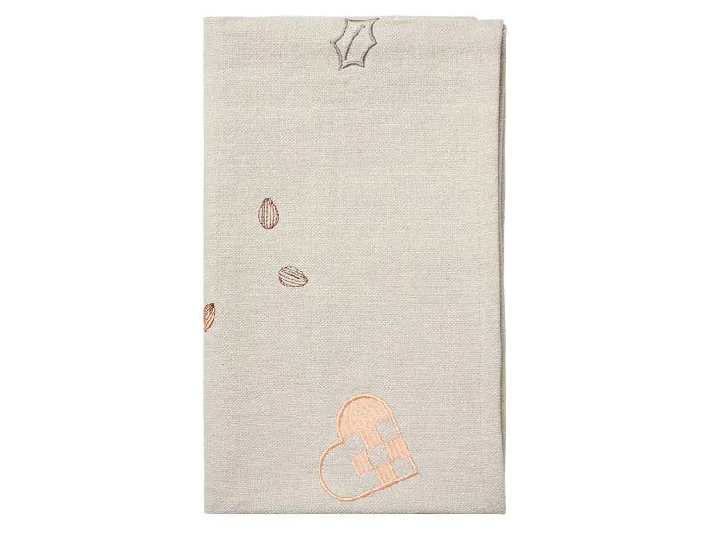 Broste Copenhagen Fryd Tischläufer beige 140x40cm