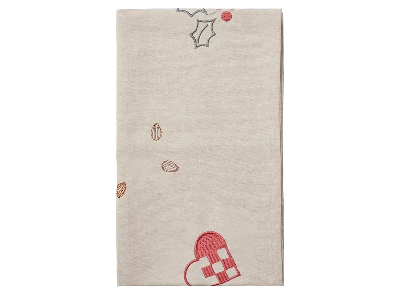 Broste Copenhagen Fryd Tischläufer beige 140x40cm