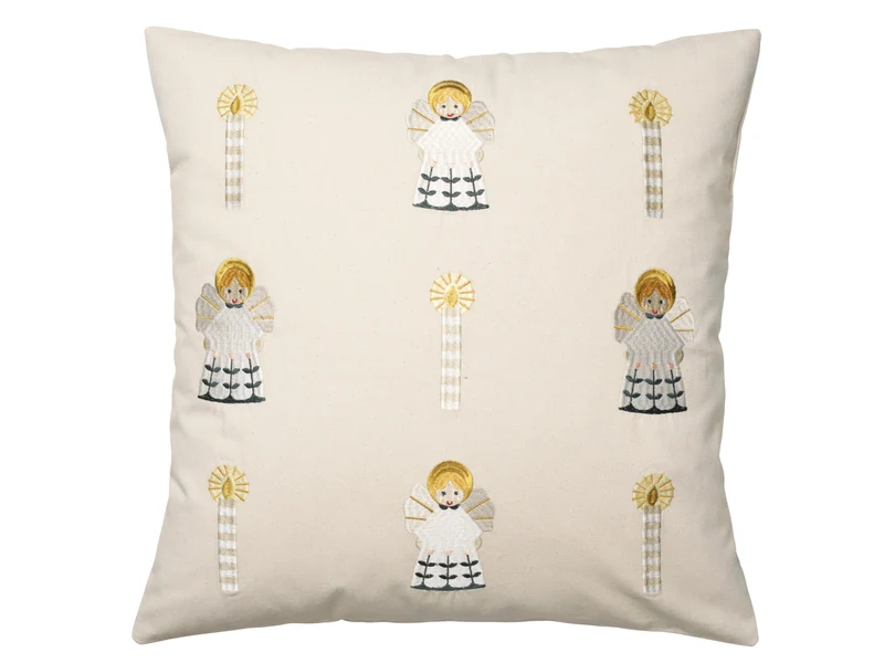 Broste Copenhagen Fairy Tale Kissenbezug beige 50x50cm