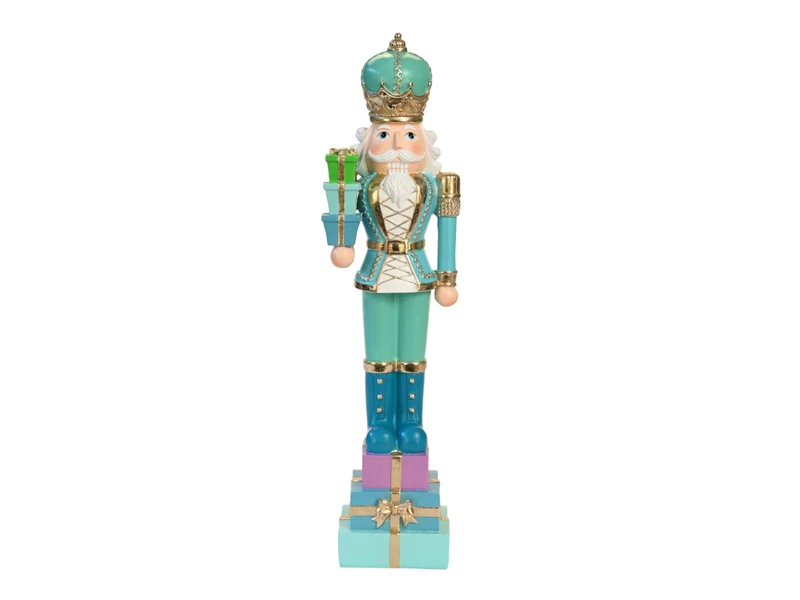 Giftcompany Noce Nussknacker türkis/grün 51cm
