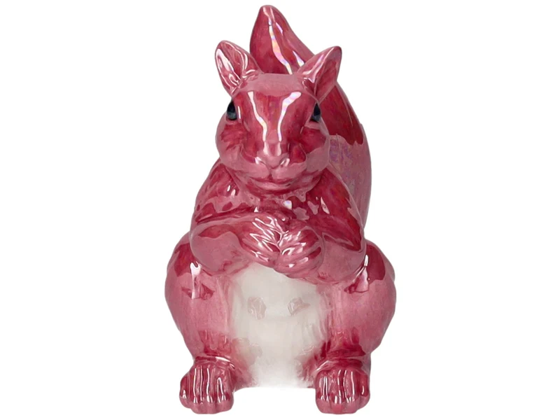 Giftcompany Mignon Vase Eichhörnchen dunkelrosa 14,1cm