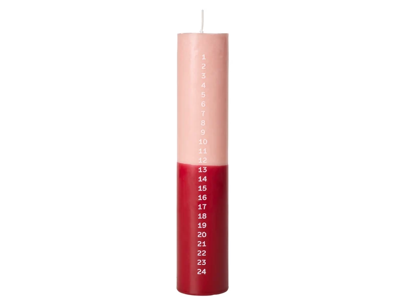 Broste Copenhagen Duo Kalenderlicht mehrfarbig 25cm