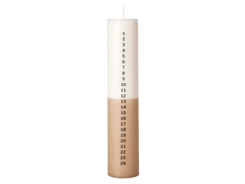 Broste Copenhagen Duo Kalenderlicht mehrfarbig 25cm