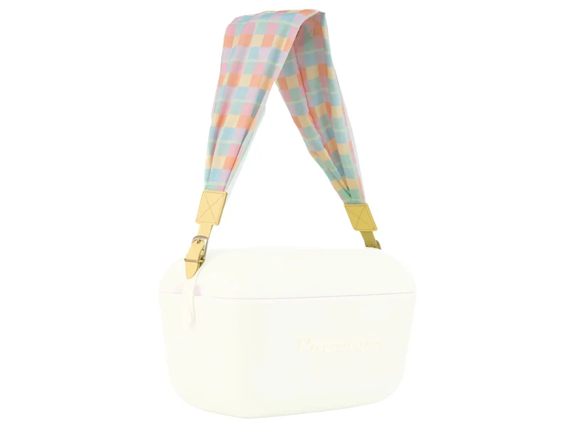 Polarbox Prinkstyle Strap VichyPop Check Yellow 91cm