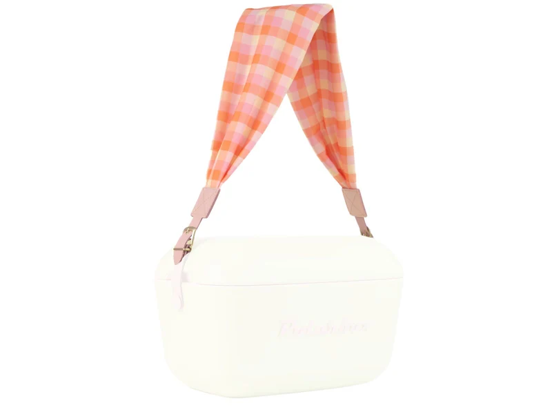 Polarbox Prinkstyle Strap Vichy Check Pink 91cm