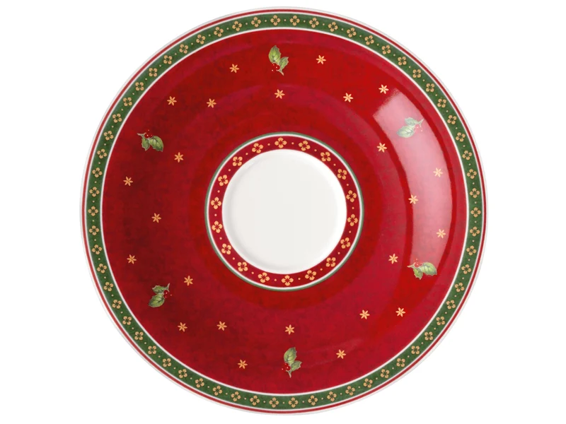 Villeroy & Boch Toy's Delight Specials Milchkaffee-Untertasse rot 19cm