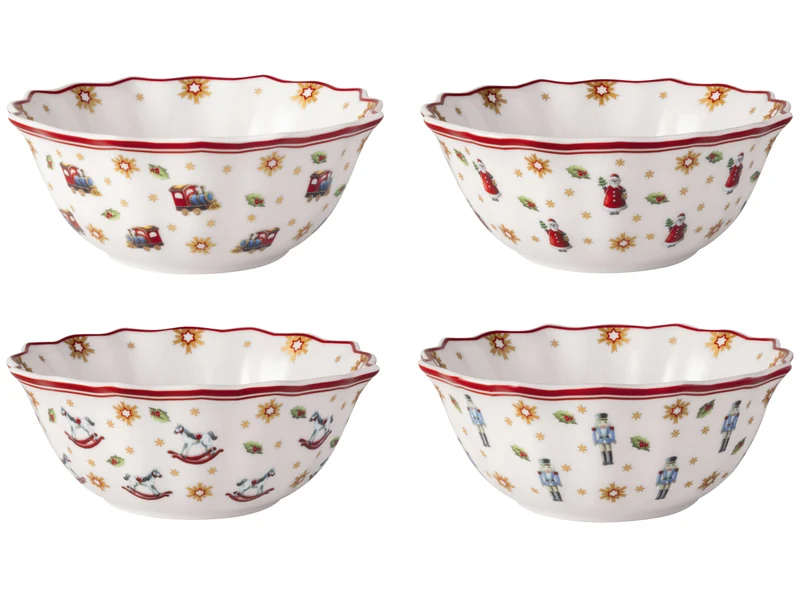 Villeroy & Boch Toy's Delight Jubiläums-Schalen Set 4tlg