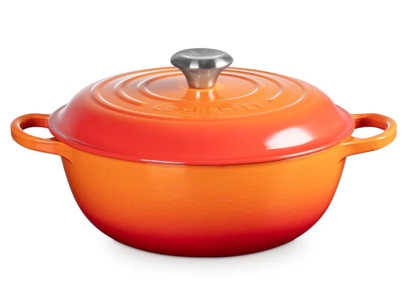 Le Creuset Stew Pot Signature rund ofenrot 26cm