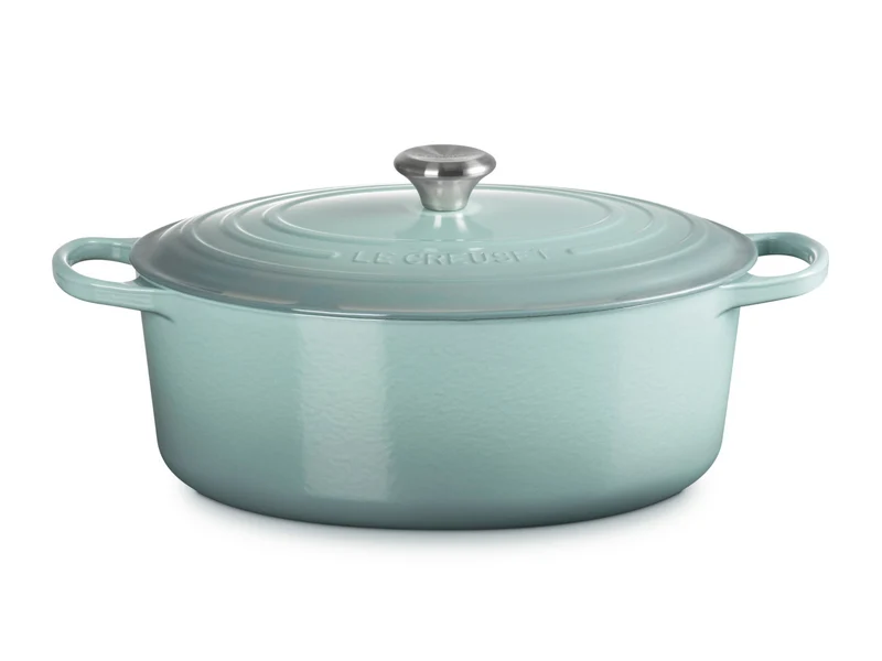 Le Creuset Bräter Signature oval sea salt 33cm
