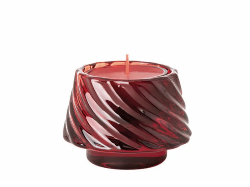 Hutschenreuther Christmas Love Glas rot Baum/Teelichthalter