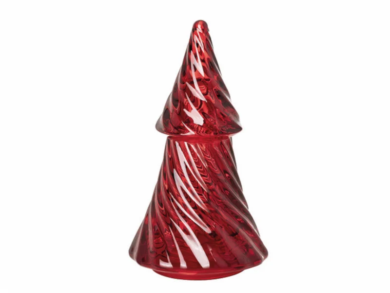 Hutschenreuther Christmas Love Glas rot Baum/Figur