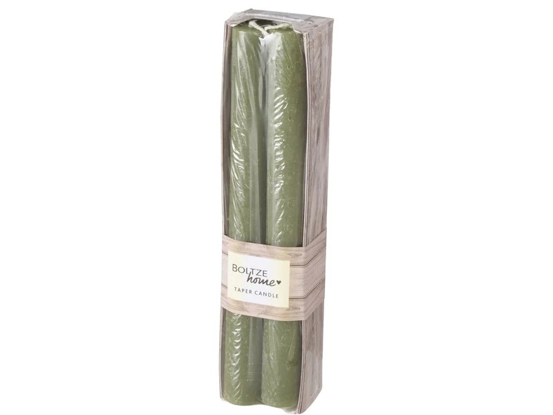 Boltze Melia Stabkerze khaki 20cm 4tlg