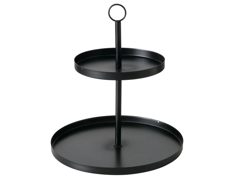 Boltze Samina Etagere schwarz 33cm (1 Stück)