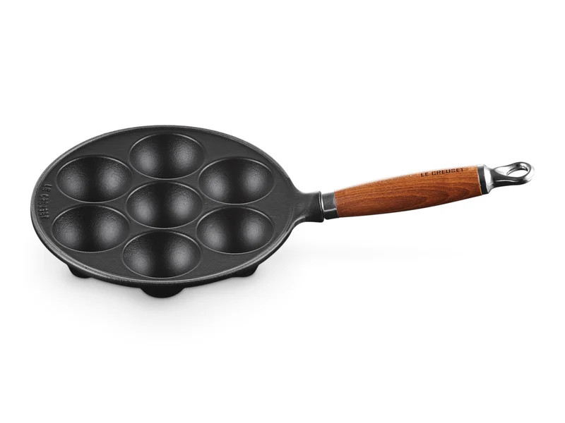 Le Creuset Pförtchenpfanne Tradition schwarz matt 20cm