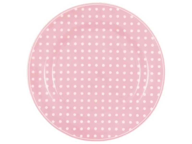 Greengate Dotty Frühstücksteller pale pink 20,2cm