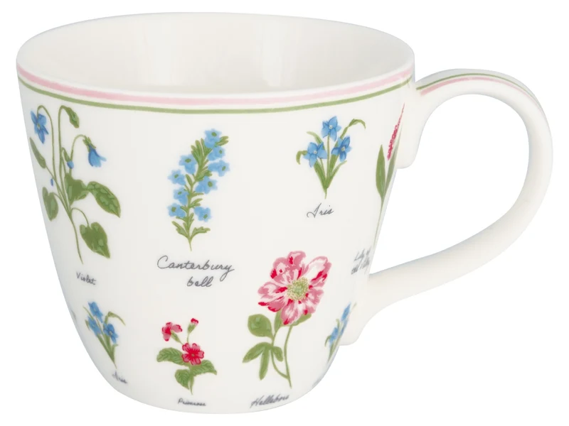 Greengate Agnes Tasse white 0,35l