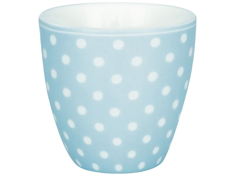 Greengate Dotty Mini Latte Cup pale blue 0,13l