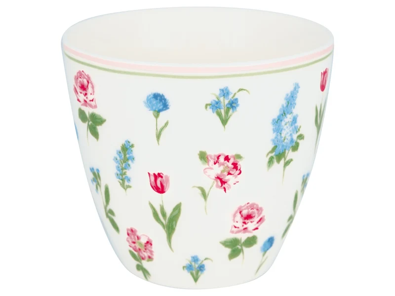 Greengate Estrid Latte Cup white 0,35l