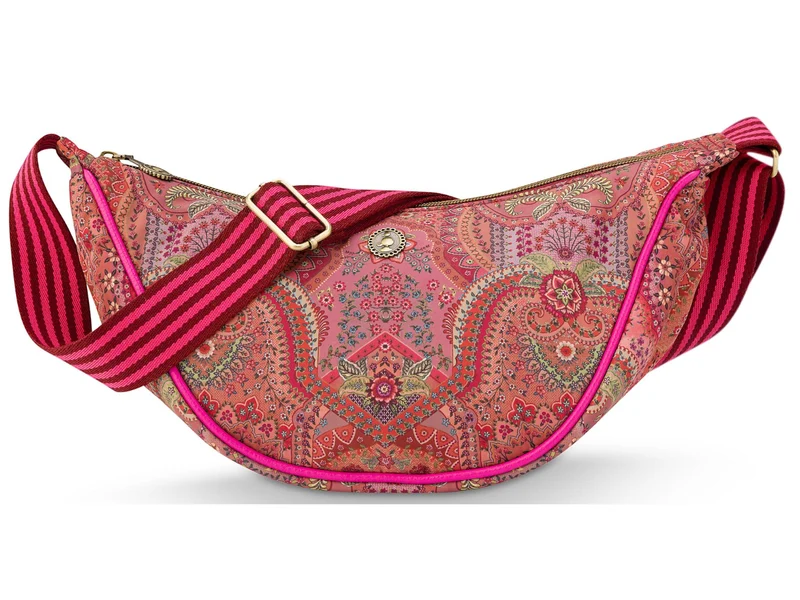PIP STUDIO Freya Jabali Red Halbmond Umhängetasche 34x10x16cm