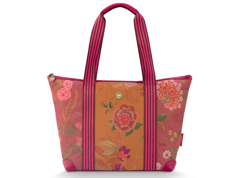 PIP STUDIO Tilda Bodhi Flower Pink Tragetasche Medium 47x17x37cm