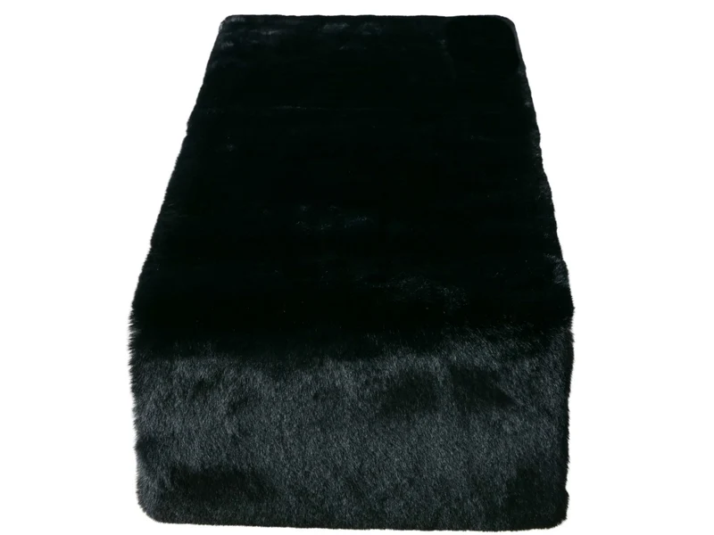 Boltze Liz Tischläufer schwarz 140x34cm (1 Stück)
