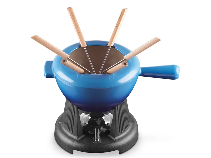 Le Creuset Käsefondue azure 2l