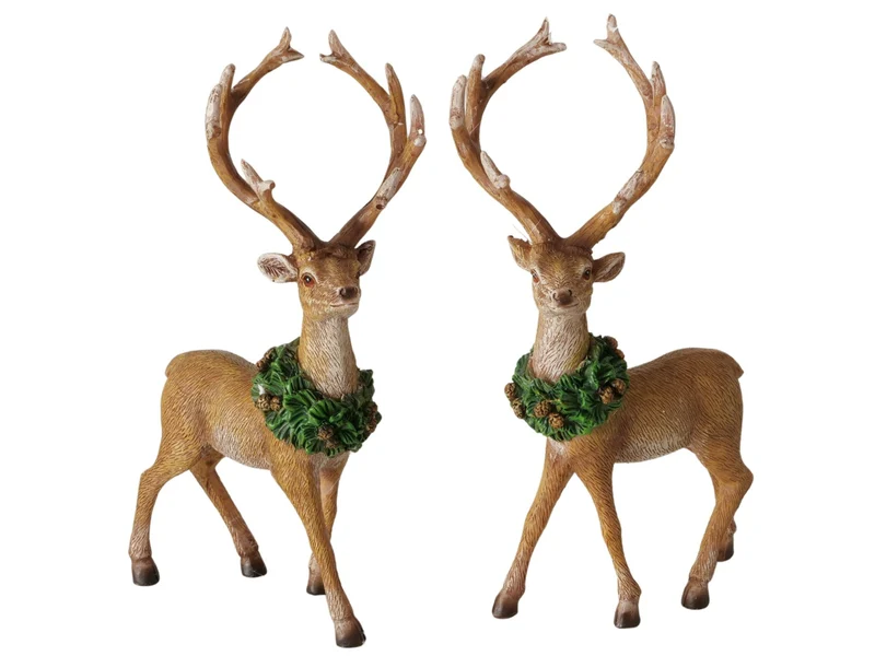 Boltze Elliot Figur Hirsch sortiert braun 15cm (1 Stück)