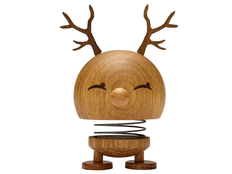 Hoptimist Reindeer Bimble M oak 10,8cm
