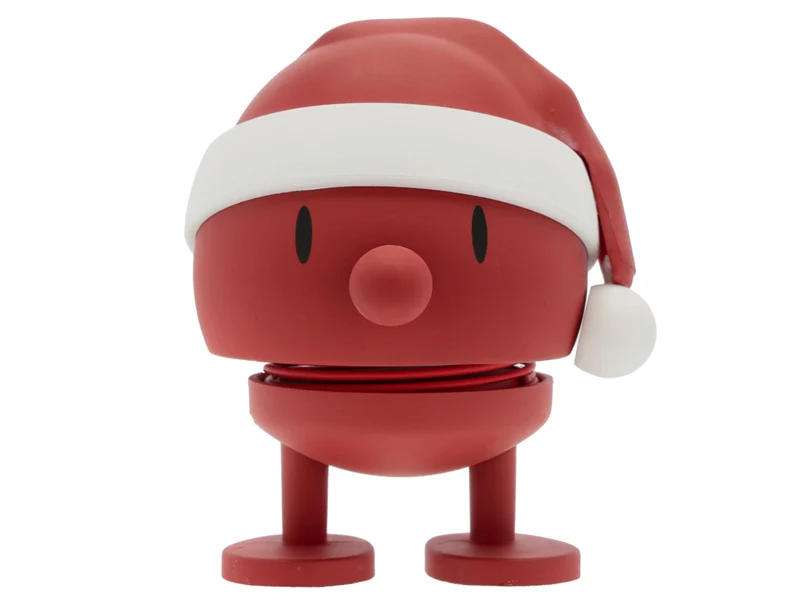 Hoptimist Soft Santa Bumble S red 7,2cm