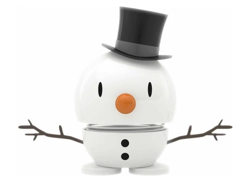 Hoptimist Snowman S white 7,8cm