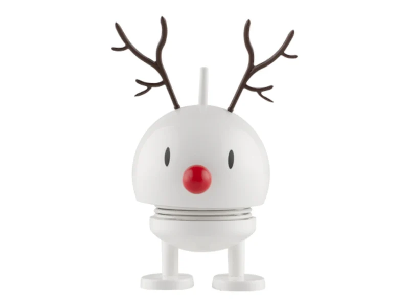 Hoptimist Reindeer Bumble S white 9,5cm