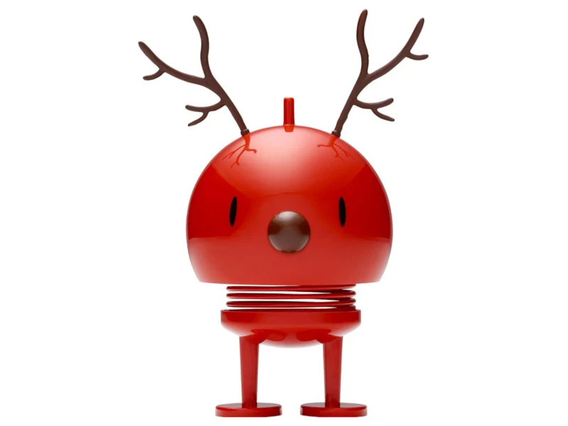 Hoptimist Reindeer Bumble M red 7,5cm