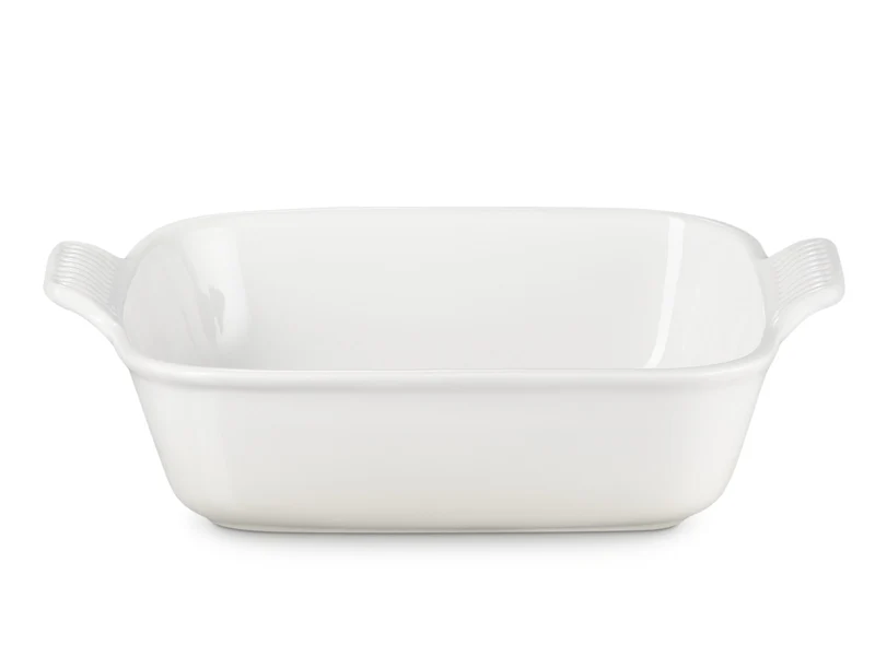 Le Creuset Auflaufform Tradition quadratisch meringue 23cm