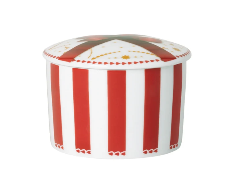 Hutschenreuther Christmas Love red Dose klein