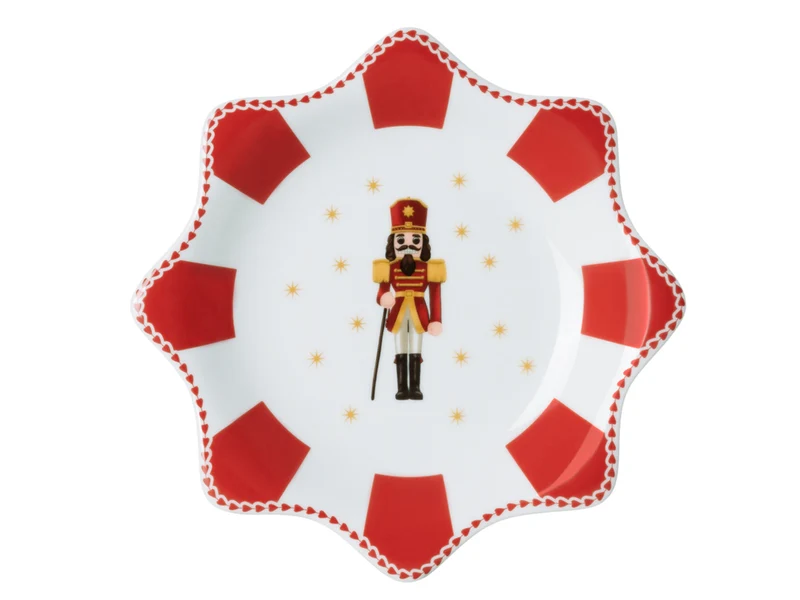 Hutschenreuther Christmas Love red Sternschale 20cm
