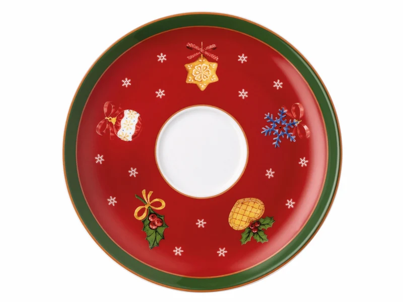 Hutschenreuther Happy Wintertime Kombi-Untertasse 16cm