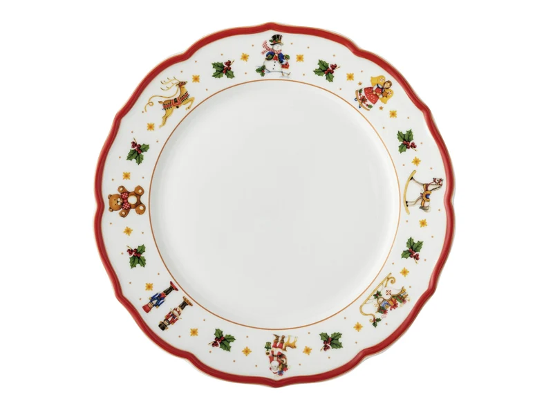 Hutschenreuther Happy Wintertime Red Teller flach 27cm