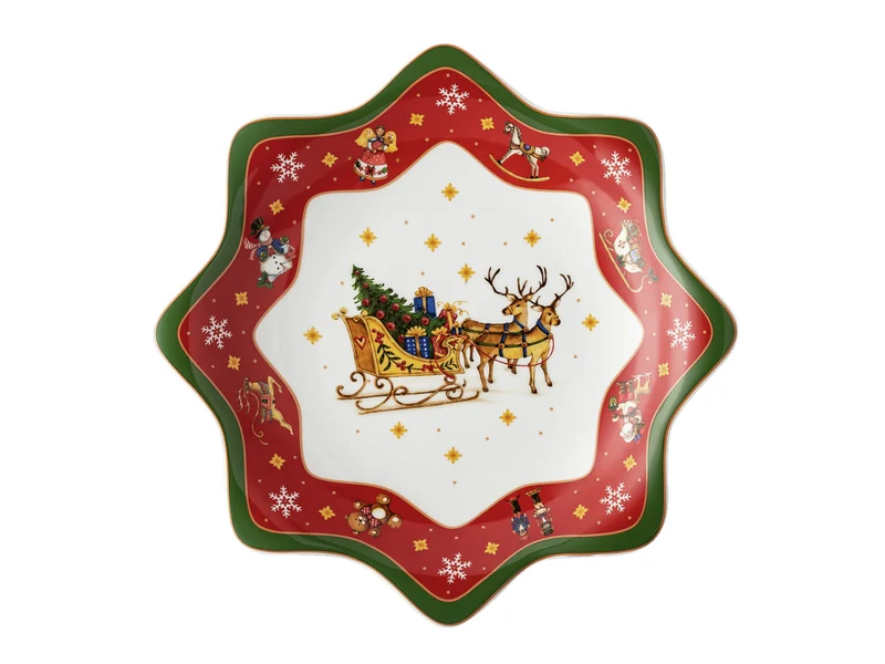 Hutschenreuther Happy Wintertime Sternschale 25cm