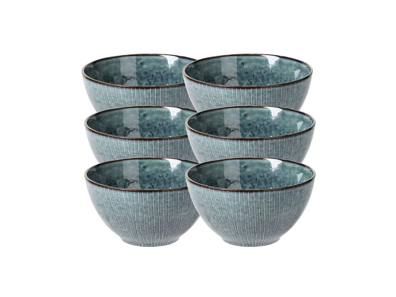 Broste Copenhagen NORDIC SEA Schale 17 x 8 cm Set6
