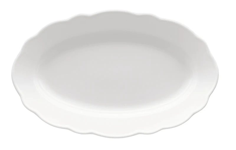 Hutschenreuther Maria Theresia Weiss Platte oval 35 cm