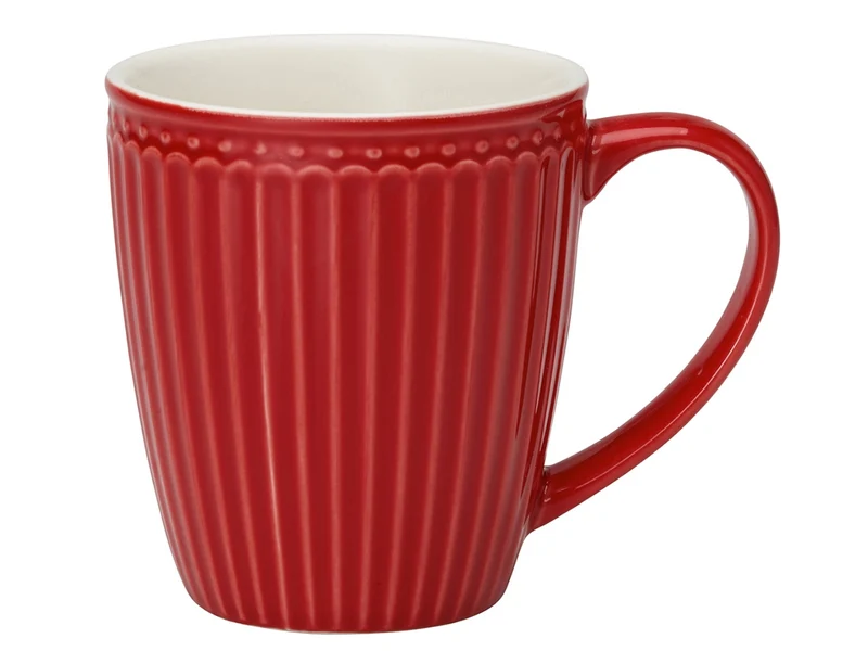 Greengate Alice Becher mit Henkel red 0,4 l