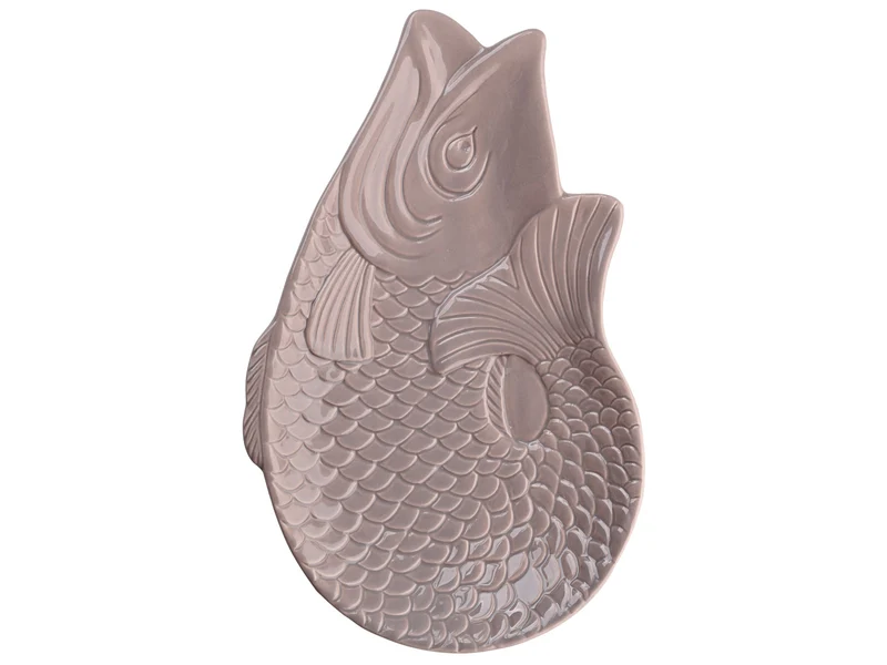 Giftcompany Monsieur Carafon Fisch Dekoteller sandstone 25,3x16cm
